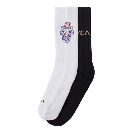 RVCA Κάλτσες Dmote - 2 Pairs Crew Socks